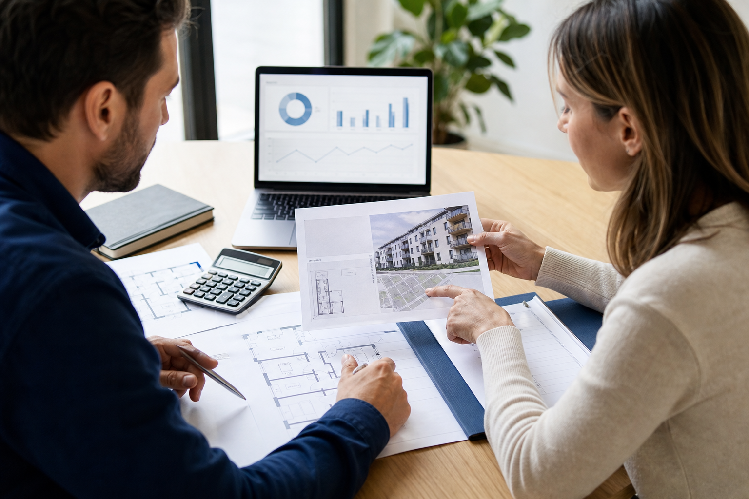 Persönliches Beratungsgespräch mit AWZ zur Weitergabe von Vermögen und Immobilien.
